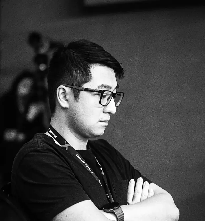 Retrato de Kevin Chen